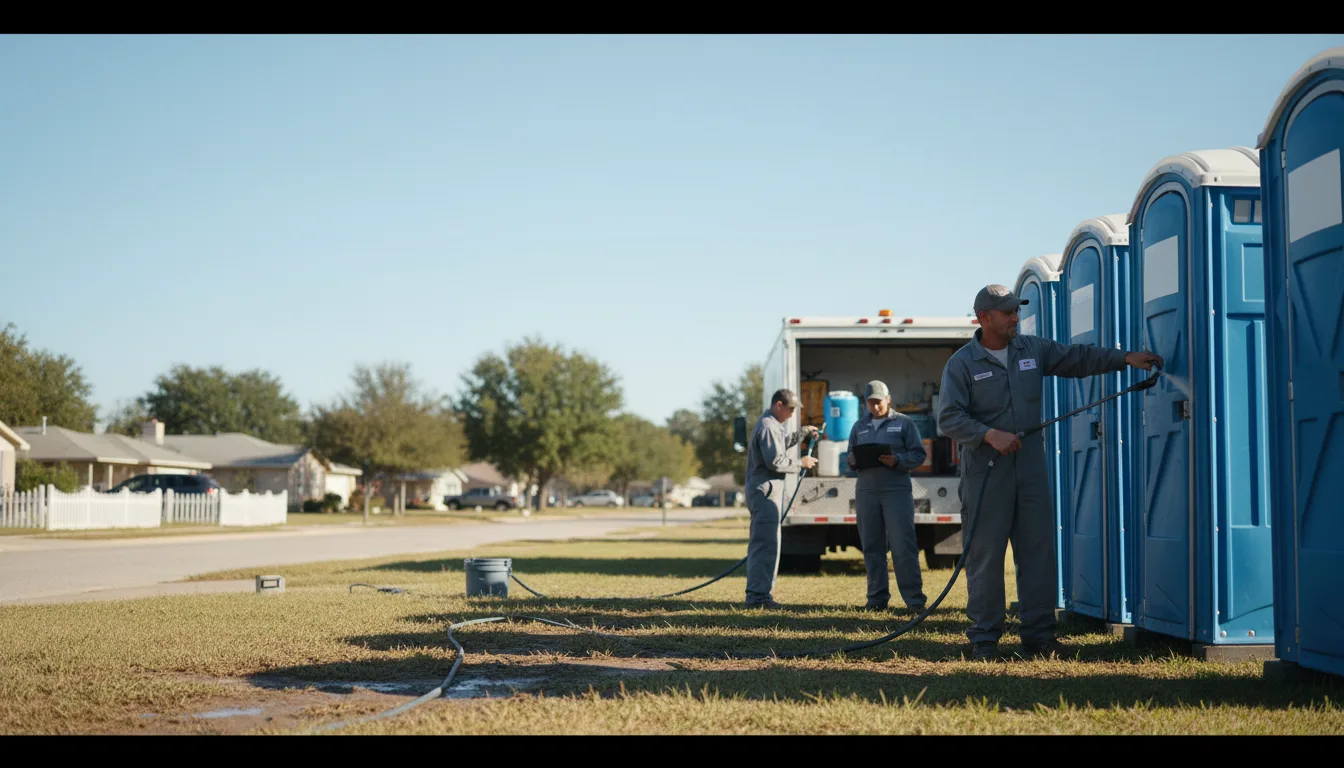 Long-Term Portable Toilet Rental in Theriot, LA near me